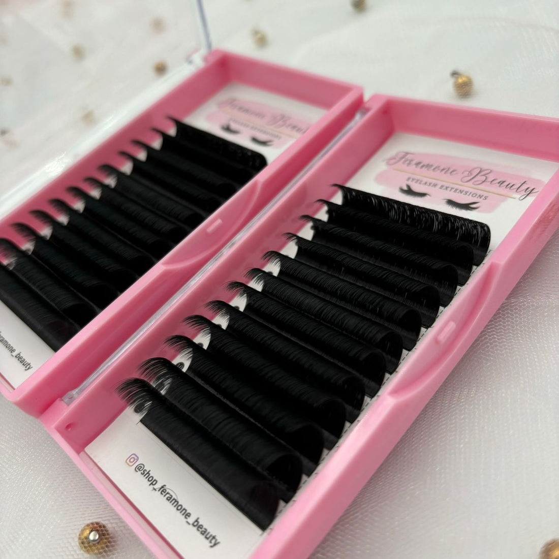 Premium Easy Fan Lash Coloured 0.07 DD Curl - Single Length 20